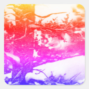 Landstraßen Landschaft und Natur Sticker