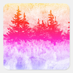 Landstraßen Landschaft und Natur Sticker