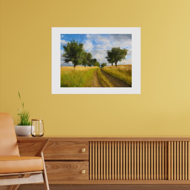Landstraßenmalerei Poster (Wohnzimmer 2)