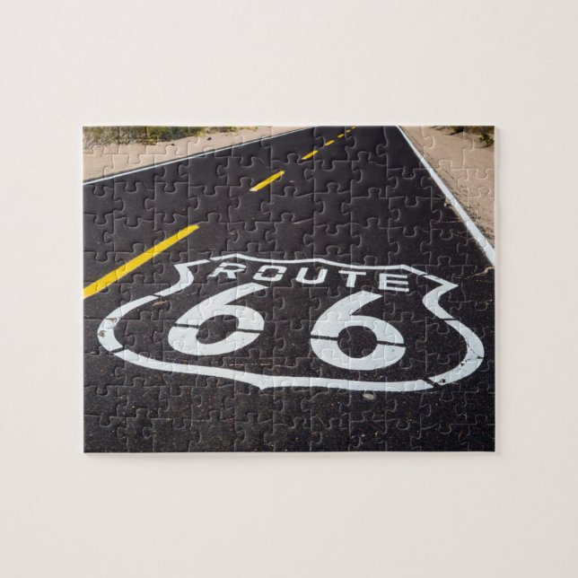 Landstraßenmarkierung des Weges 66, Arizona (Horizontal)