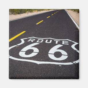 Landstraßenmarkierung des Weges 66, Arizona Magnet