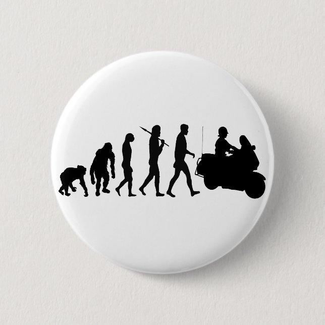 Landstraßenpatrouillen-Gesetzeshütergang Button (Vorderseite)