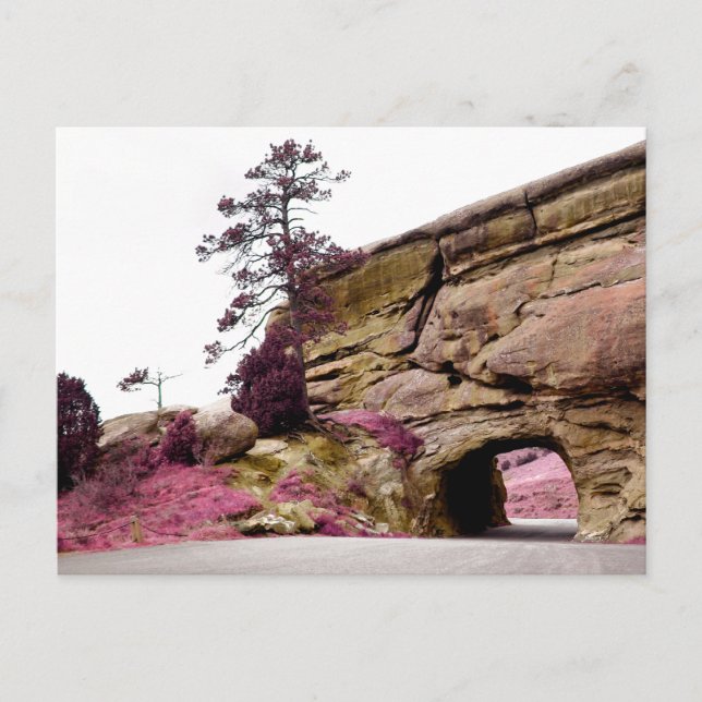 Landstraßentunnel Postkarte (Vorderseite)