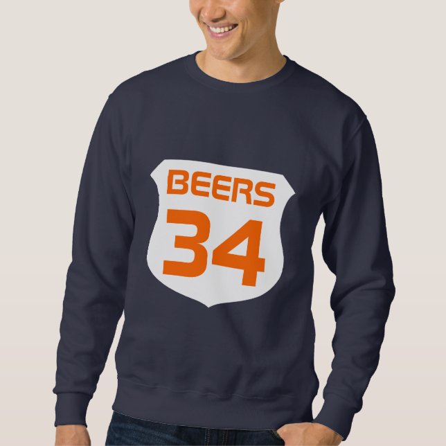Landstraßenzeichen-Shirt - Chicagospoof Sweatshirt (Vorderseite)