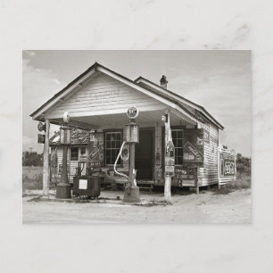 Landtankstelle, 1939 postkarte
