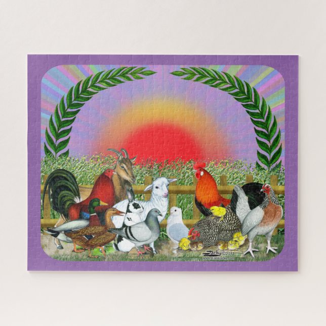 Landtiere (Horizontal)
