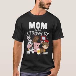 Landtiere Barnyard Farm House Mama of the Birthd T-Shirt