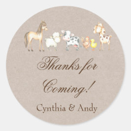 Landtiere bevorzugen Sticker | Custom Stickers