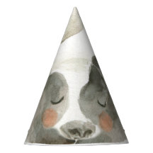 Landtiere Birthday Barnyard Party Hat Kuh