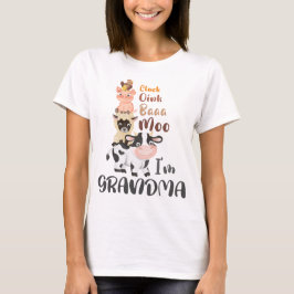 Landtiere Erstgeburt Matching Gigi Oma T-Shirt