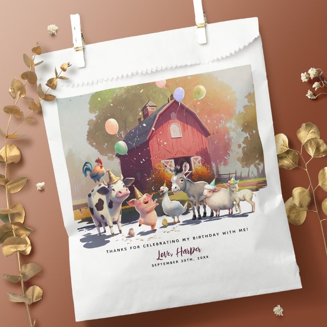 Landtiere Geburtstagsparty Gefallen Beutel Geschenktütchen (Von Creator hochgeladen)