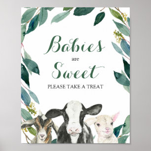 Landtiere Grünpflanzen Bitte nehmen Sie ein Lecker Poster