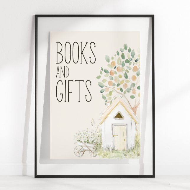 Landtiere Meadow Baby Shower Books Geschenke Schil Poster (Von Creator hochgeladen)