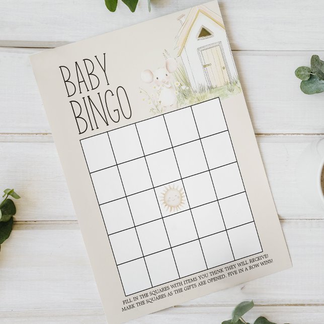 Landtiere Meadow Doppelseitiges Baby Duschspiel (Von Creator hochgeladen)