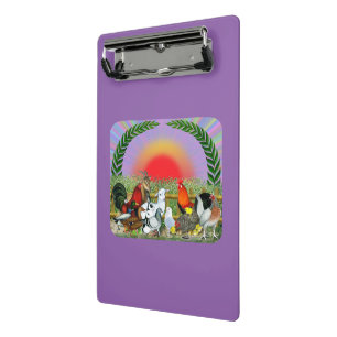 Landtiere Mini Klemmbrett