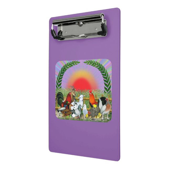 Landtiere Mini Klemmbrett (Gewinkelt2)