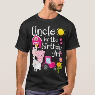 Landtiere Onkel des Party-Stalls des Geburtstags T-Shirt