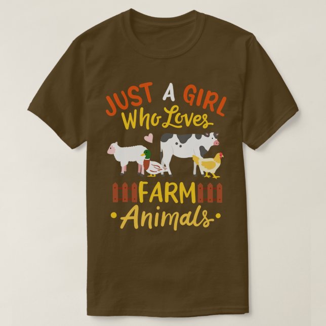 Landtiere Schafhähnchen T-Shirt (Design vorne)