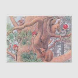 Landtiere und Kinder Elsa Beskow Seidenpapier