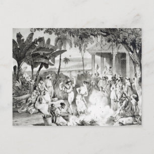 Landu Dance Postkarte