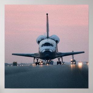 Landung der Raumfähre Columbia (STS-80) Poster