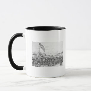 Landung der Truppen bei Vera Cruz, Mexiko Tasse