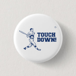 Landung Homerun Baseball-Fußball-Sport Button
