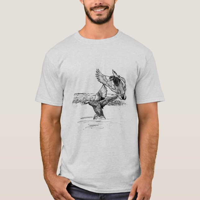 Landungs-Enten T-Shirt (Vorderseite)