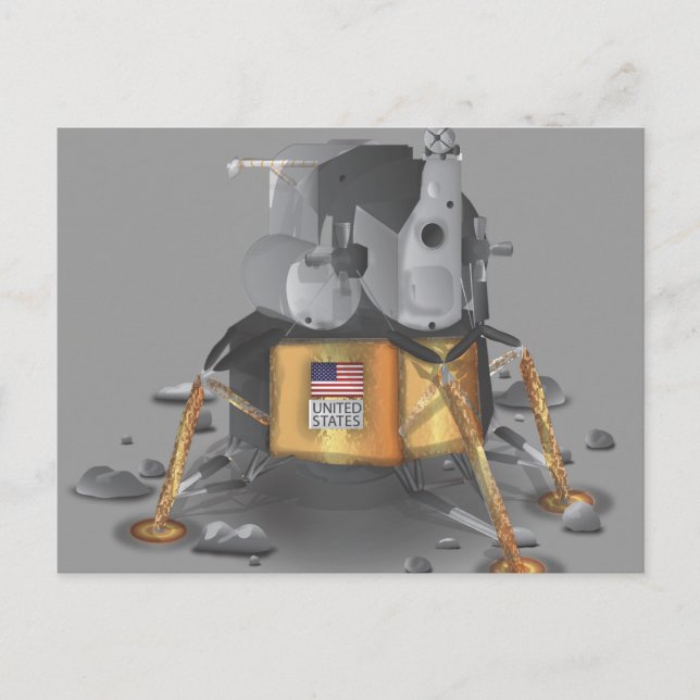 Landungsfahrzeug Postkarte (Vorderseite)