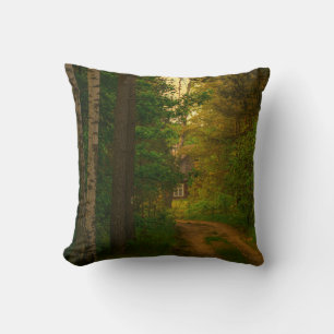 Landwald Landhaus Dorf Weißrussland Kissen
