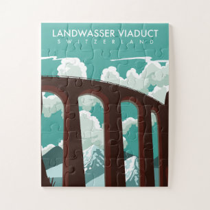 Landwasser Viadukt Schweiz T - Shirt
