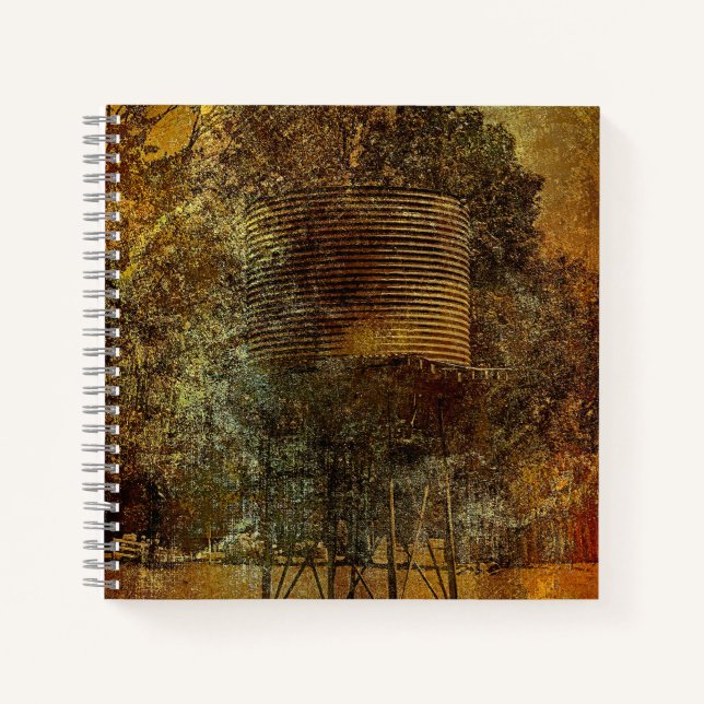 Landwassertank Notizbuch (Vorderseite)