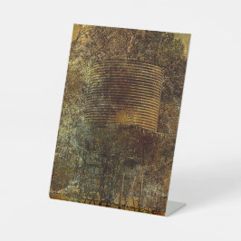 Landwassertank Sockelschild