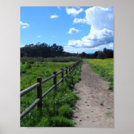 Landweg, Ojai, CA Poster