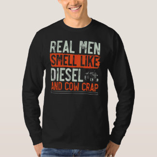 Landwirt  Traktor  Bauernhof Rancher  Wirkliche Mä T-Shirt