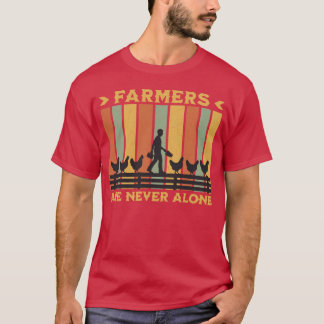 Landwirte sind nie allein T-Shirt