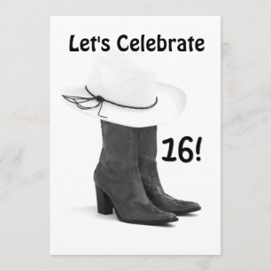 LANDWIRTSCHAFT "16. BIRTHTAGSPARTEI" EINLADUNG