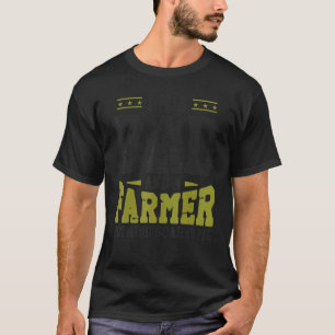 Landwirtschaft Bauer Vater Vater Vintag bin ich ei T-Shirt