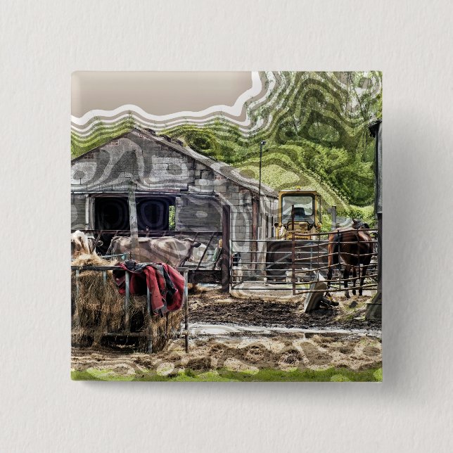 LANDWIRTSCHAFT BUTTON (Vorderseite)