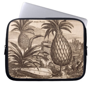 Landwirtschaft der großen Ananas, Illustration vo Laptopschutzhülle