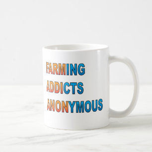 Landwirtschaft die Süchtigen anonym Kaffeetasse