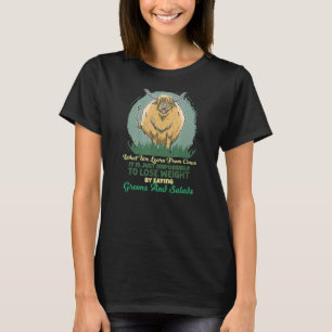 Landwirtschaft Fleisch Bauer Metzger Schottischer T-Shirt