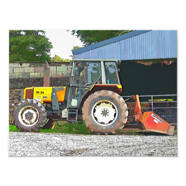 LANDWIRTSCHAFT FOTODRUCK (Vorne)