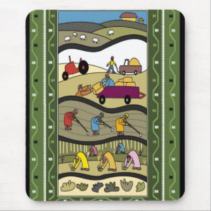 Landwirtschaft in Afrika Mousepad