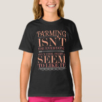 Landwirtschaft ist nicht für alle, nur Coole Mensc