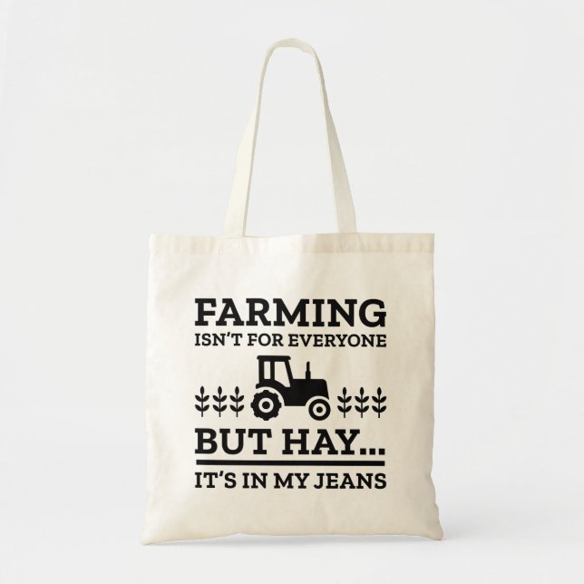 Landwirtschaft ist nicht für alle tragetasche (Vorne)