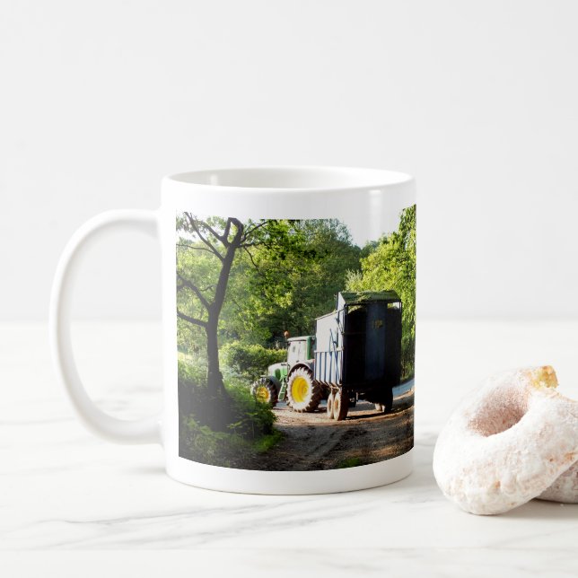 LANDWIRTSCHAFT KAFFEETASSE (Mit Donut)