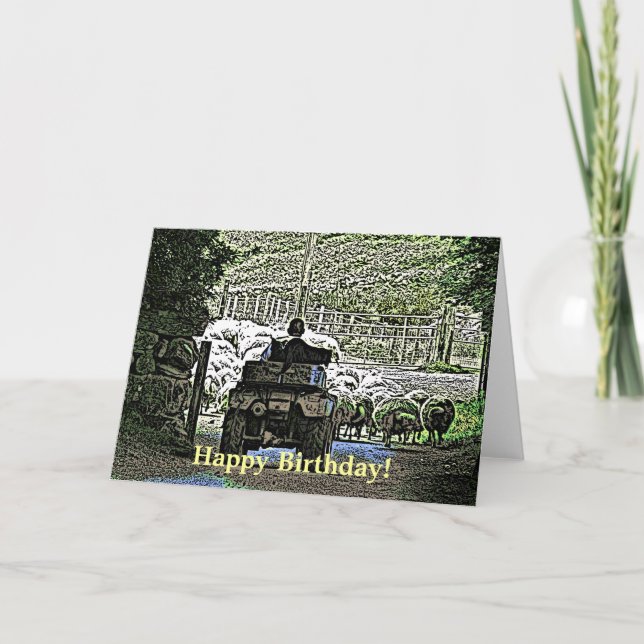 LANDWIRTSCHAFT KARTE (Vorderseite)