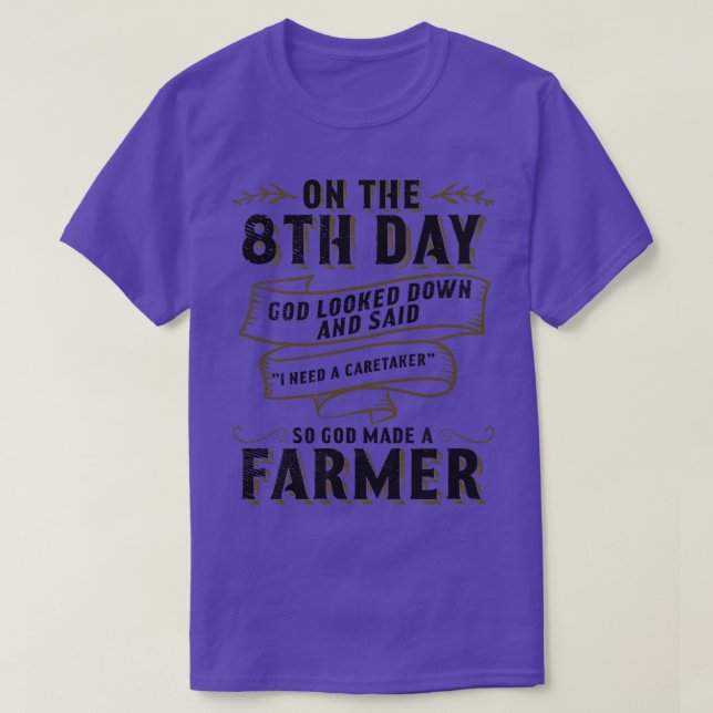 Landwirtschaft Landwirtschaftliche Bauern T-Shirt (Design vorne)