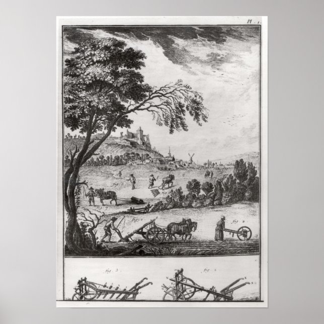 Landwirtschaft Poster (Vorne)